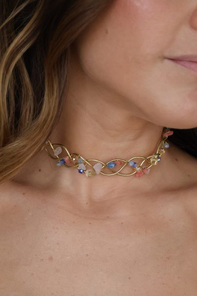 Choker trenzado
